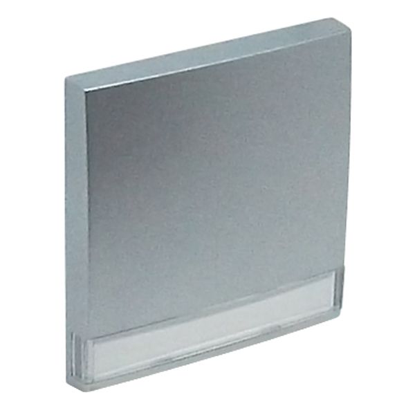 ROCKER F/SWITCHES W/IDENT CARD ALUMINIUM image 1