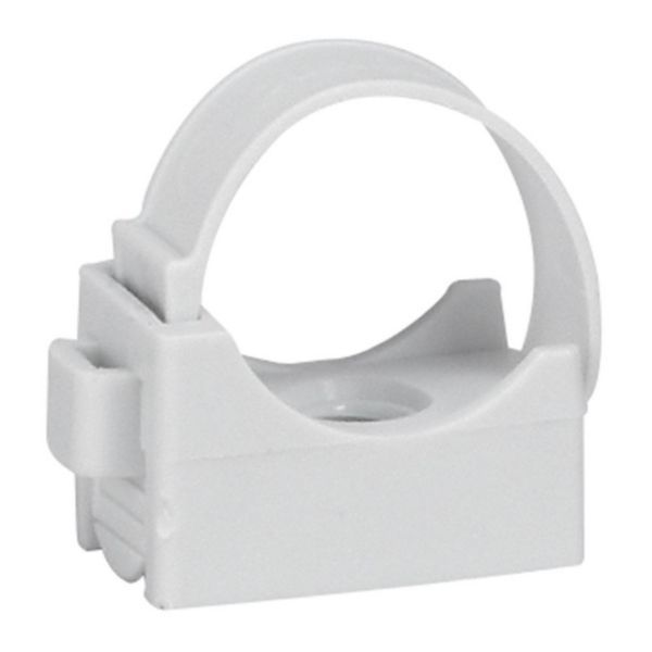 Conduit clip Clipsoconduit IRL 20mm grey RAL7035 image 1