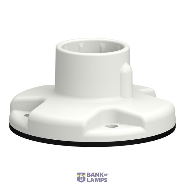 Plastic fixing plate in white image 1