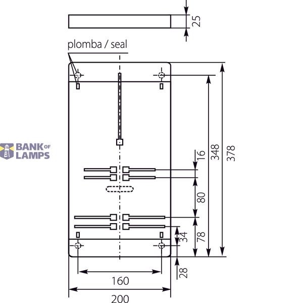 Meter board T-1F/3F-b/z image 2
