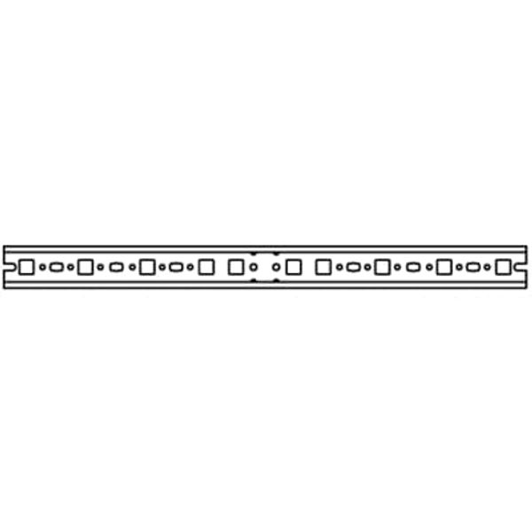 ED52 Mounting rail, 15 mm x 35 mm x 15 mm image 2