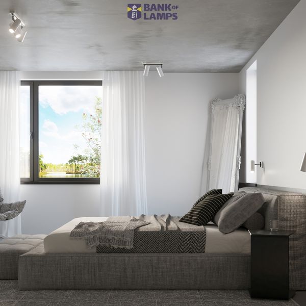 CEILING LAMP DIREZIONE 2 WHITE GU10 2X40W IP20 image 3