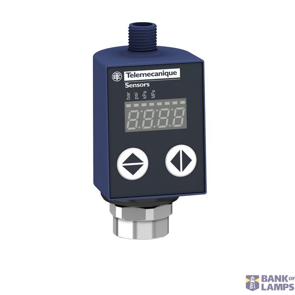 PRESSURE TRANSMITTER 0…1,6 BAR 4-20MA G1/4A MALE FPM SEAL M12 CON OUTP image 3