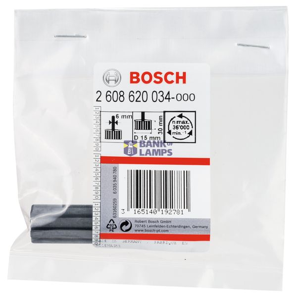 Shank for sanding sleeves 15 mm, 30 mm image 2