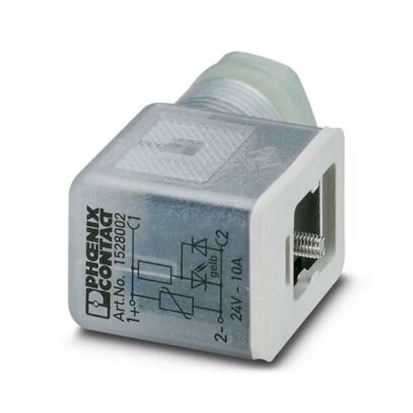 SACC-V-3CON-PG9/B-1L-SV 24V - Valve connectors image 1
