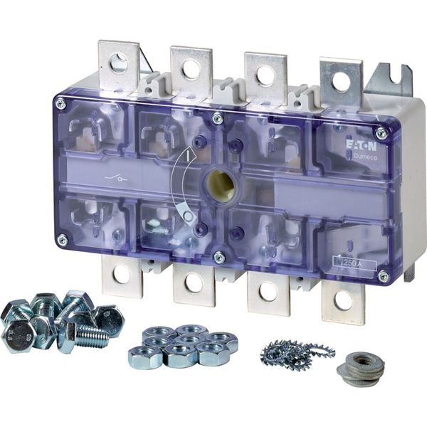 DMV-250N/4 Switch-disconnector, DMV, 250 A, 4 pole, Stop Function optional, Without rotary handle and drive shaft image 4