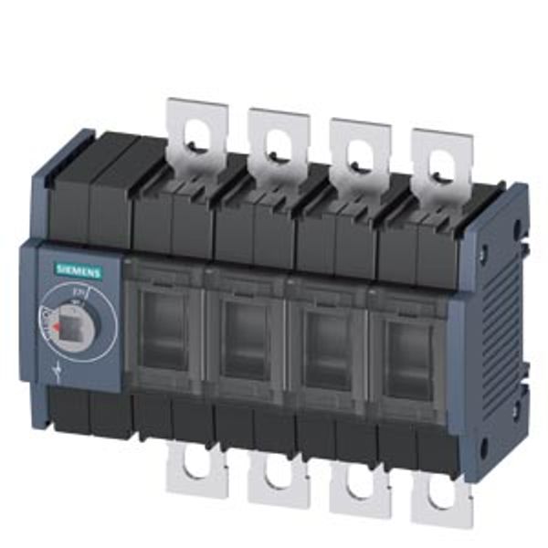 Switch disconnector 80 A, Size 2, 4-pole Front operating mechanism center Basic unit without handle image 1