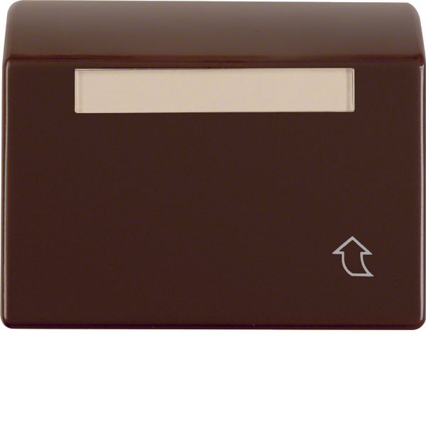 Intermediate ring hinged cover, high, lab. field, arsys, brown glossy image 1