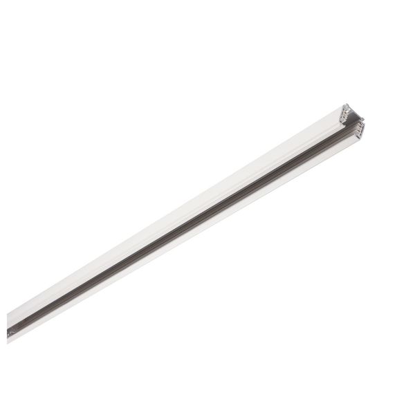 S-TRACK 3-circuit surface-mounted track, traffic white, 1m image 1