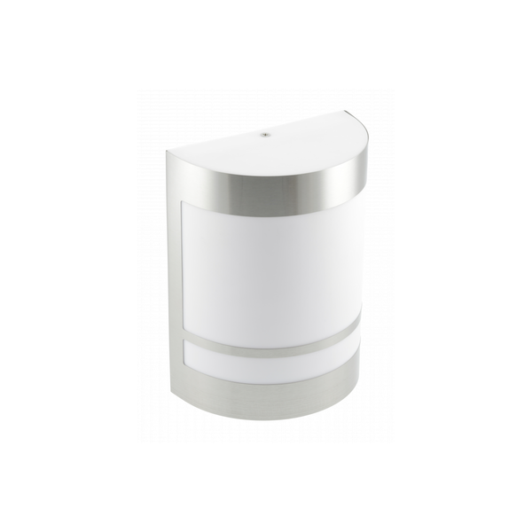 Facade luminaire ESO, E27, max. 11 W, IP54, stainless steel image 1