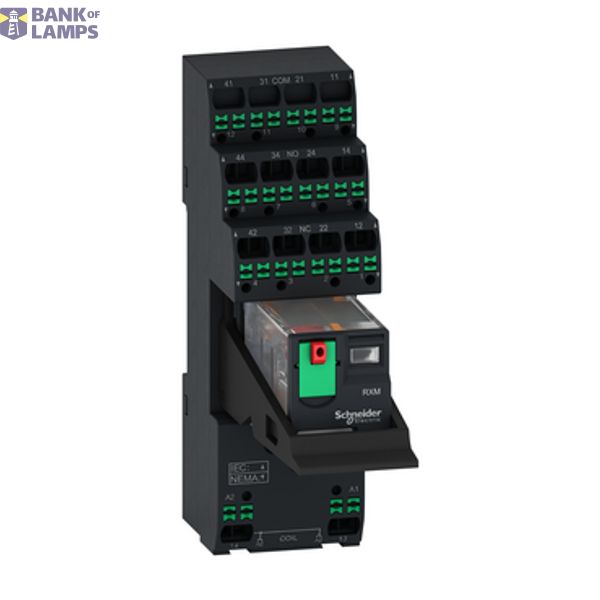 Harmony RXM Relay module,4C/O 6A 24VAC image 1