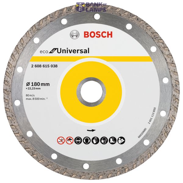Diamond Cutting Disc ECO For Universal 115x22.23x2.0x7 image 1