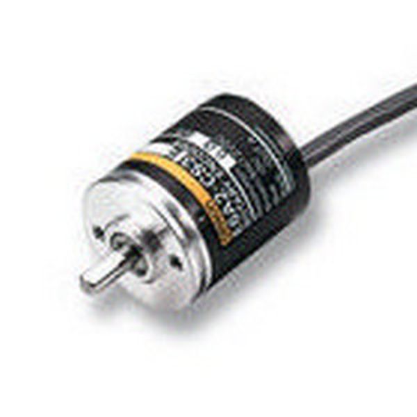 Encoder, incremental, 100ppr, 5-12 VDC, NPN open collector, 2 m cable E6A21047M image 6