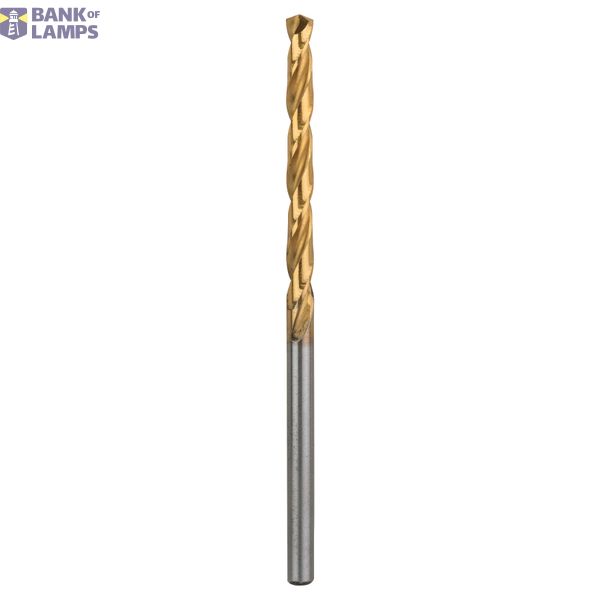 Metal drill bits HSS-TiN, DIN 338 3 x 33 x 61 mm 1 pcs. image 1