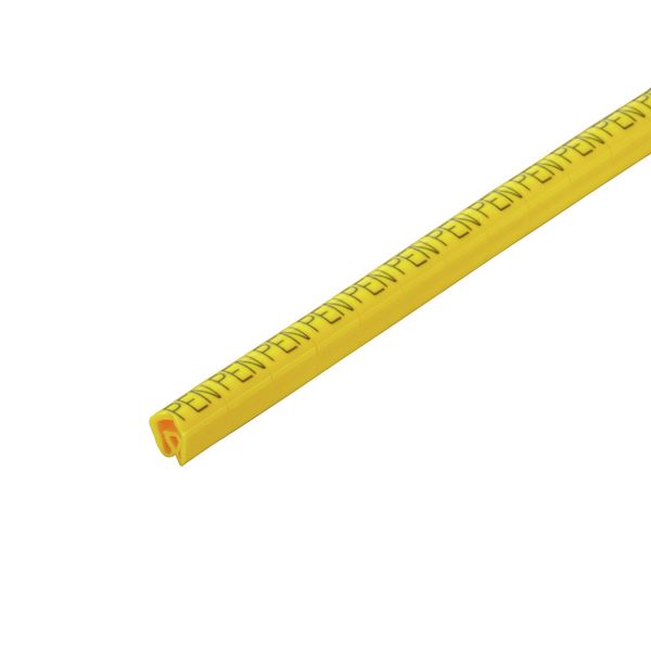 CableLine, Conductor and cable markers, 4 - 10 mm, 9 x 7 mm, yellow image 1