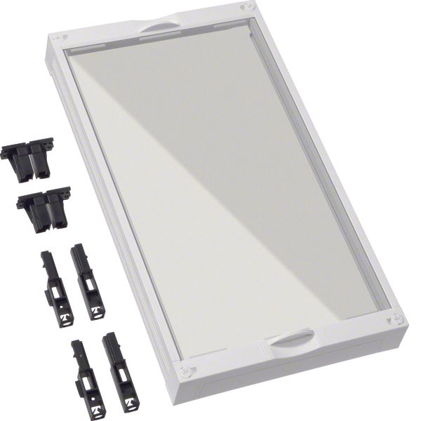 Assembly unit, universN,450x250mm, protection cover,transparent image 1