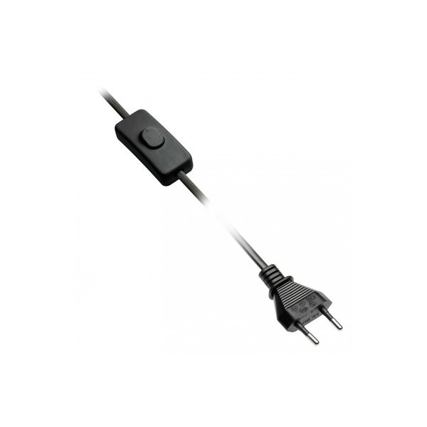 Cable with switch 2 m, black image 1