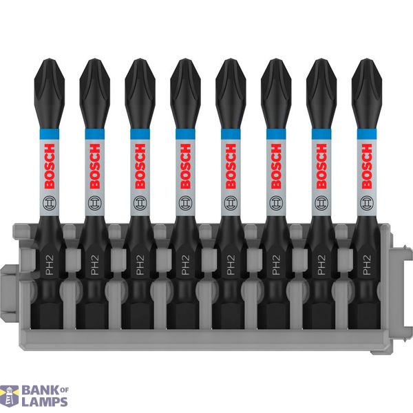 Impact Control Power Bit Pack, 8-piece, 8xPH2 image 1