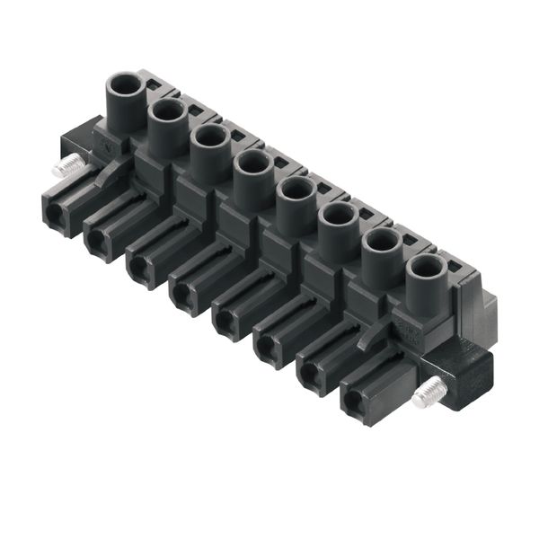 PCB plug-in connector, female plug, 7.62 mm, Number of poles: 2, 180°, Clamping yoke connection, Clamping range, max. : 4 mm², Box image 3