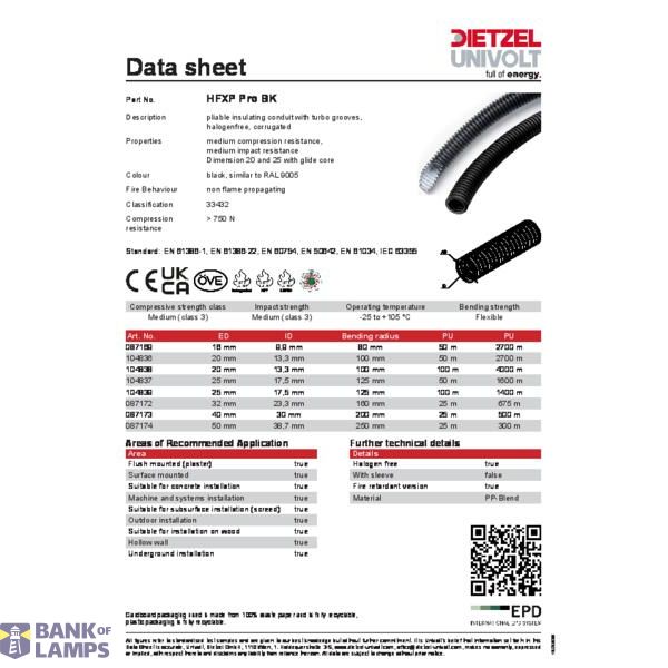 HFXP Pro 40 BK 25M image 3