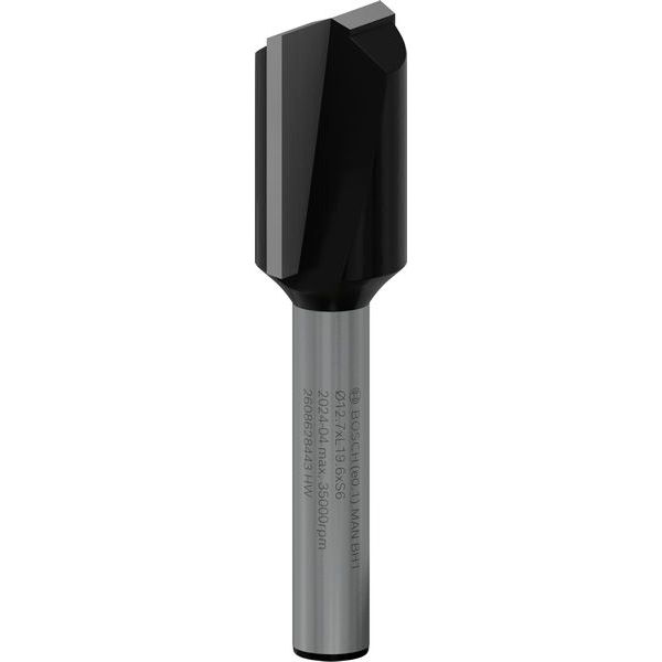 Straight bit, 6 mm, D1 12.7 mm, L 19.6 mm, G 51 mm image 1