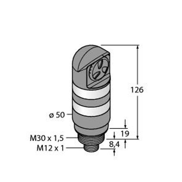 LED Signal Light Tower Light   TL50BLGR2ALS3Q image 1
