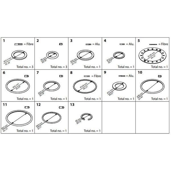 ICSE  50 Service kit image 1