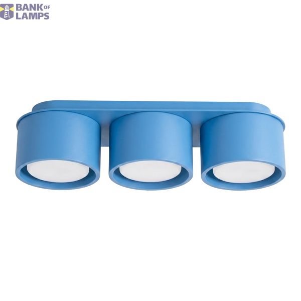 Ceiling lamp MODO 3 azure Gx53 image 4