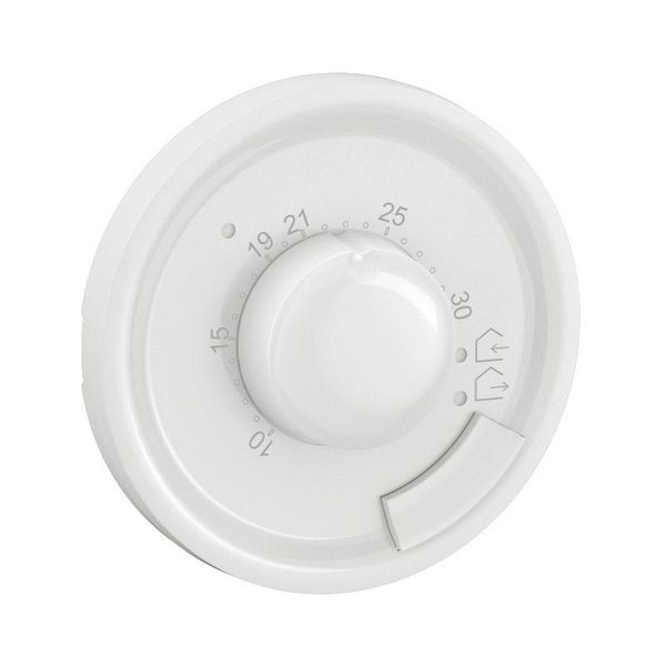 ROOM THERMOSTAT HV/AC ROCKER WHITE image 2