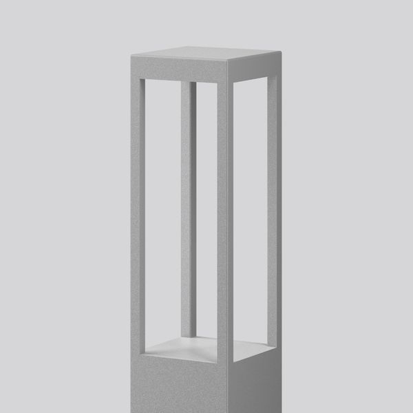 BOCARO, 20 W, 1650 lm, 830, silver, Phase-cut Bollards, L 156 B 156 H  image 2