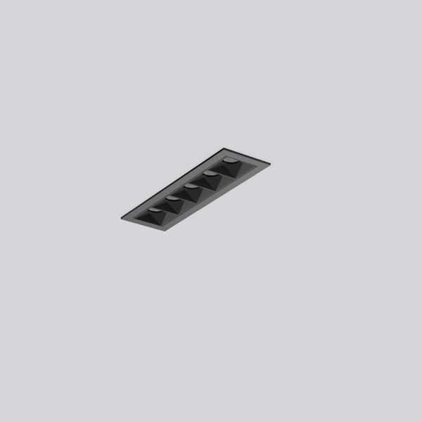 BeamLine Slim, 14 W, 960 lm, 927, black, DALI Recessed ceiling luminai image 1