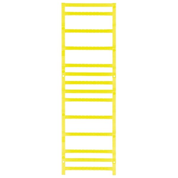 MultiFit, Terminal marker, 5 x 5 mm, Pitch in mm (P): 5.00 WAGO, Legrand, Entrelec, yellow image 2