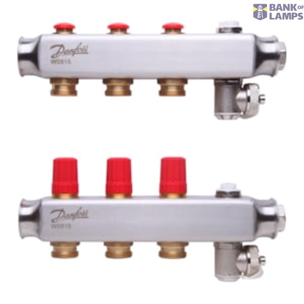 Manifold SSM, STAINLESS STEEL, Number of heating manifold connections [loops] [Max]: 3, 10 bar image 1