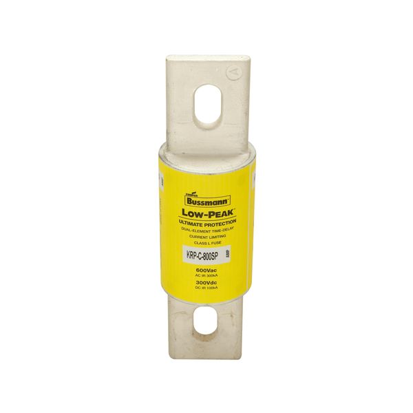 Eaton Bussmann Series KRP-C Fuse, Current-limiting, Time-delay, 600 Vac, 300 Vdc, 700A, 300 kAIC at 600 Vac, 100 kA at 300 kAIC Vdc, Class L, Bolted blade end X bolted blade end, 1700, 2.5, Inch, Non Indicating, 4 S at 500% image 16