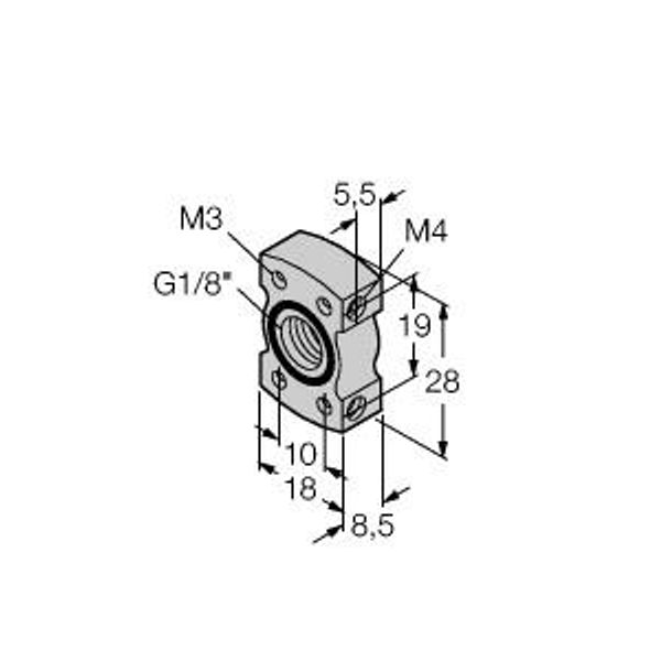 Accessories Flange Connector   PK-P-MZ-002 image 1