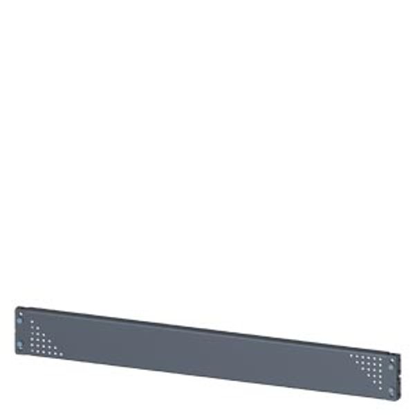 SIVACON, mounting plate, mounting with bracket, perforated, H: 100 mm, W: 900 mm image 1