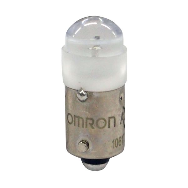 Pushbutton accessory A22NZ, White LED Lamp 6 VDC image 2