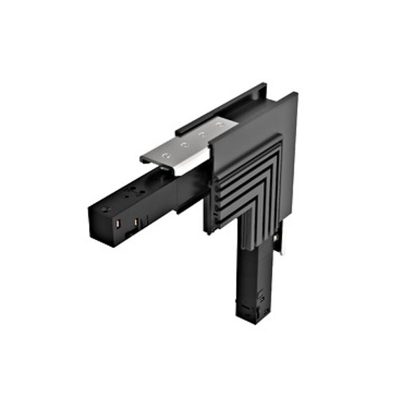 48V FRAMELESS TRACK L-CORNER VER. BLACK image 1
