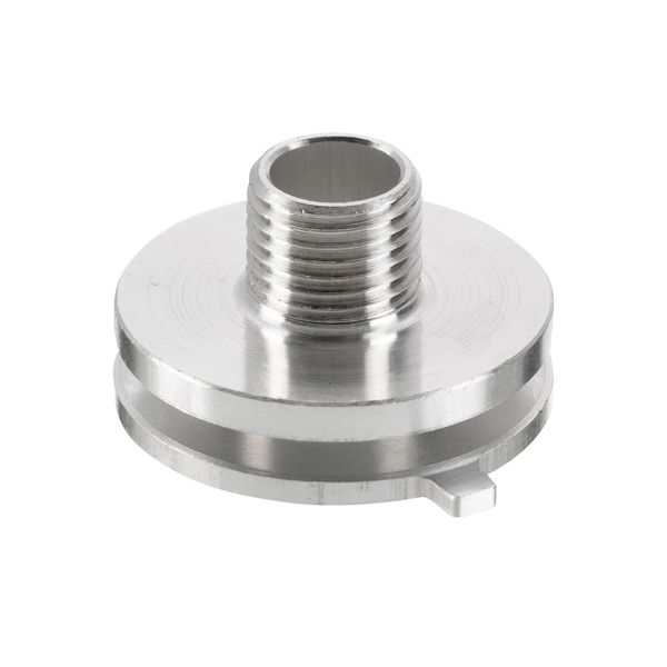 NEED FOR A CONTACT RAIL. XTS58/8-9 NIPPLE M10x1 AL image 1
