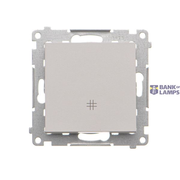 Intermediate switch, 10AX, light gray matt image 1