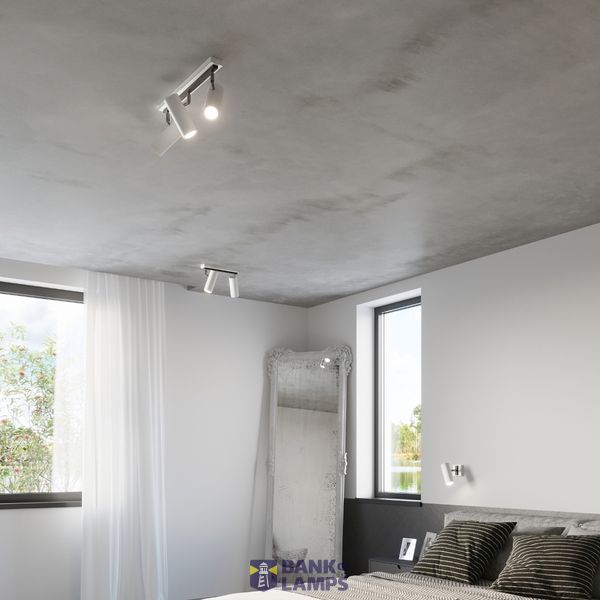 CEILING LAMP DIREZIONE 2 WHITE GU10 2X40W IP20 image 7