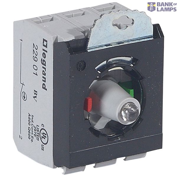 Osmoz block sub-assemblies - for illuminated head - NO+NC - red - 12-24 V~/= image 2