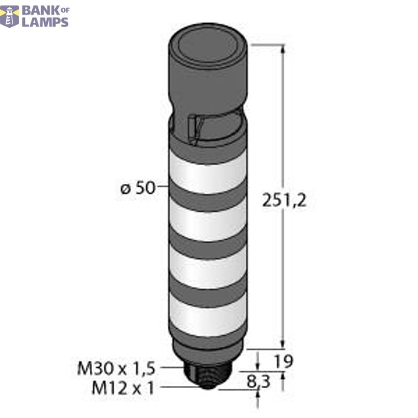 LED Signal Light Tower Light   TL50BGYRAOSIKQ image 2