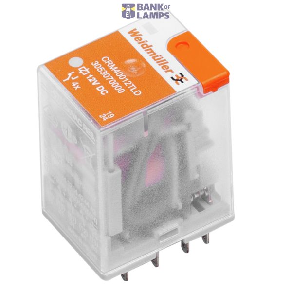Industrial relay, 230 V AC, No, 2 CO contact (AgNi) , 250 V AC, 12 A,  image 1