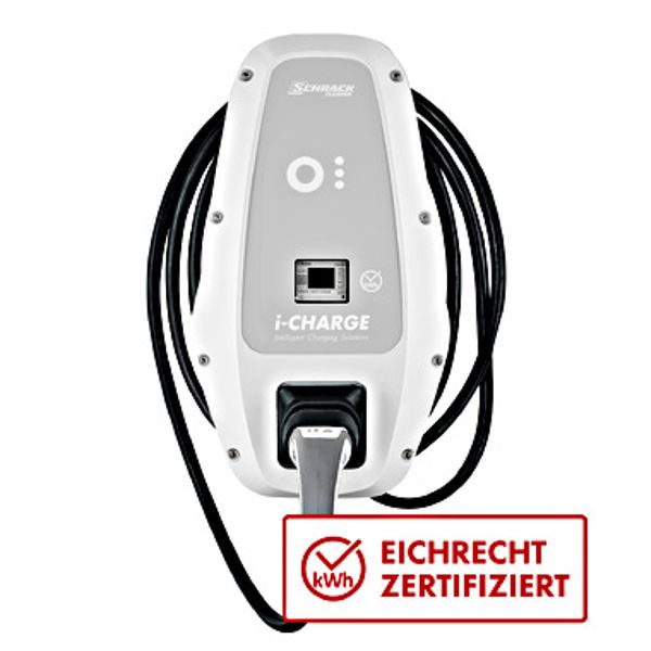i-CHARGE CION Pro E 22kW Type2 Cable, Online 4G Modem, OCPP image 1