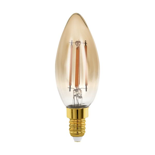 LM-E14-LED-Candle FILAMENT GOLDEN AGE 4W/300lm 1700k dimm image 1