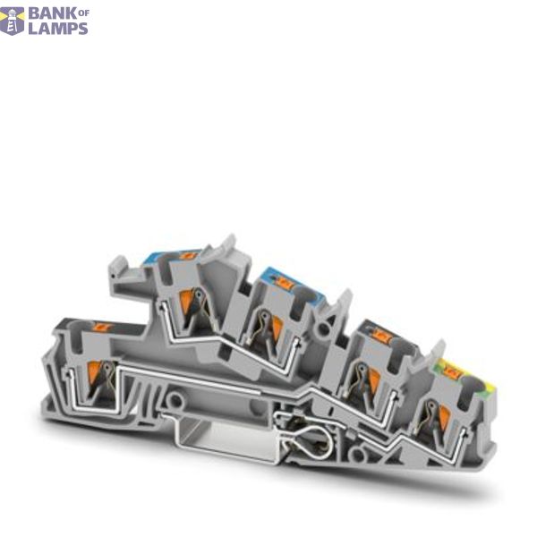 PTI 4-PE/L BK/N BU - Installation protective conductor terminal block image 1