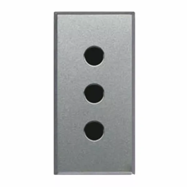 2P+E 10A ITALIAN STD.SOCKET ALLU.1M image 1
