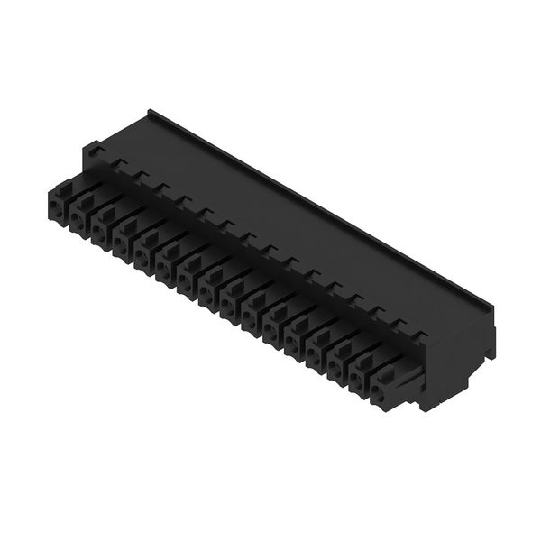 PCB plug-in connector, female plug, 3.81 mm, Number of poles: 16, 270°, Clamping yoke connection, Clamping range, max. : 1.5 mm², Box image 2