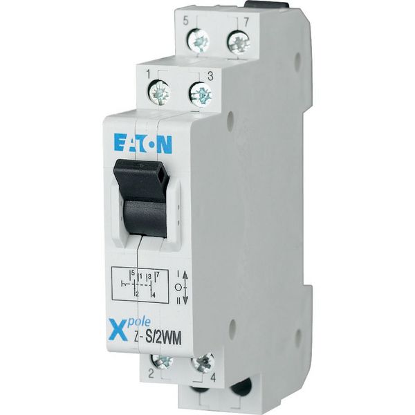Z-S/2WM Two way switchp22 CO, 16A, 230 V, 20kA image 4